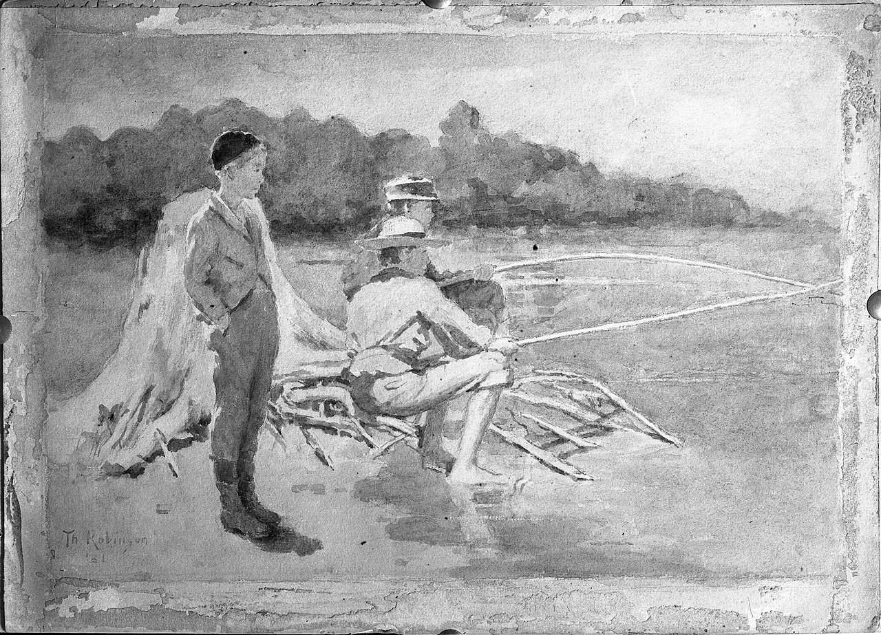 Giovani pescatori - Brooklyn Museum, New York